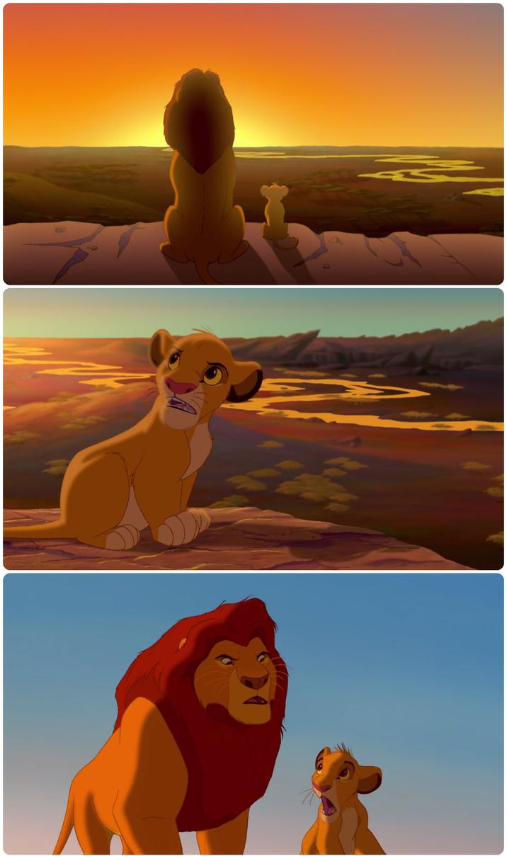 Lion King Simba Shadowy Place Blank Meme Template