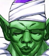 piccolo trying not to laugh Blank Meme Template