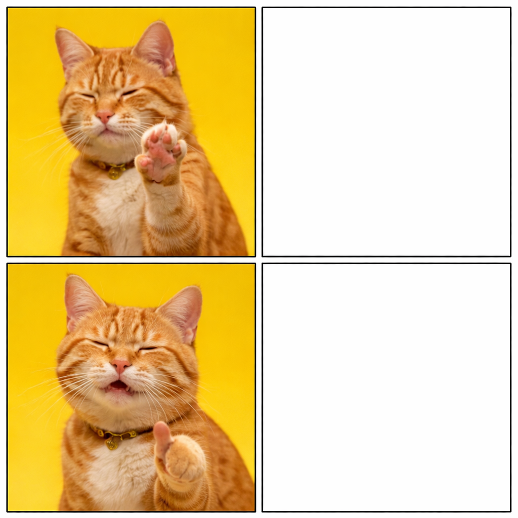 Cat drake Blank Meme Template