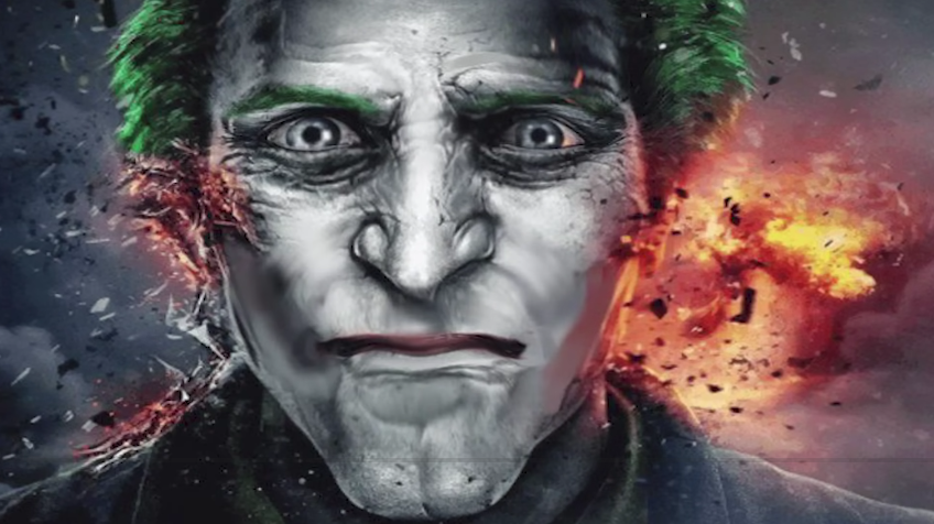 unhappy joker Blank Meme Template