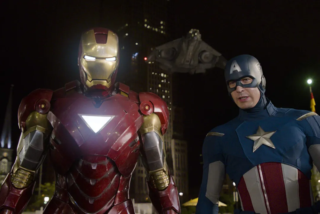 avengers iron man captain america Blank Meme Template