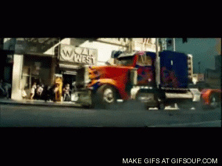 transforming Optimus prime Blank Meme Template