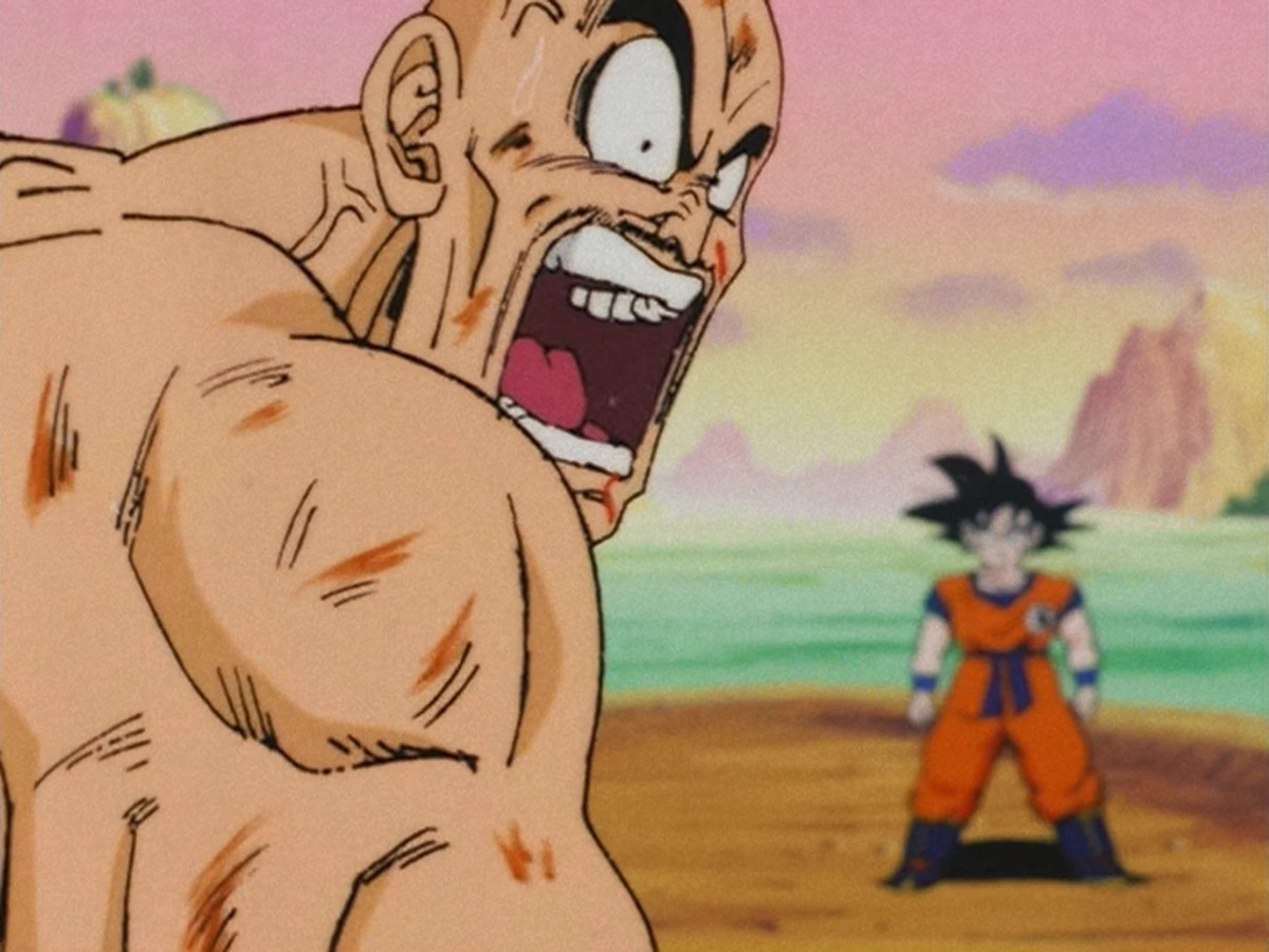 Surprised Nappa Blank Meme Template