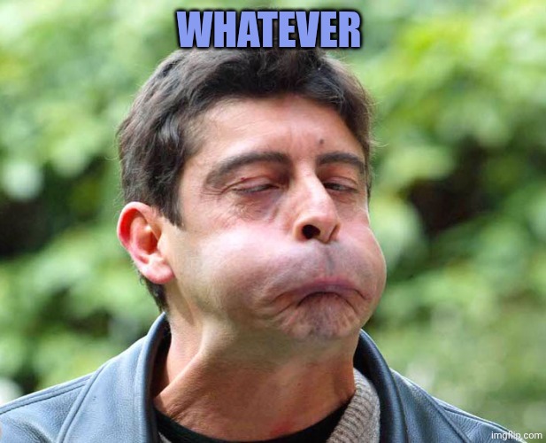 WHATEVER | image tagged in luca laurenti | made w/ Imgflip meme maker