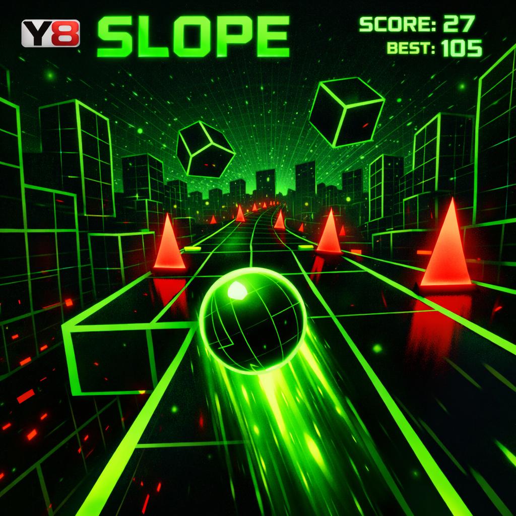 slope y8 game Blank Meme Template