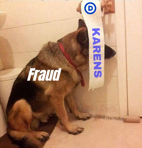 Georgia officially caught big time. 2020 was stolen | KARENS; Fraud | image tagged in fraud,voter fraud,democrats,politics | made w/ Imgflip meme maker