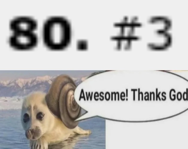 will the redone version even be any better than this | image tagged in awesome thanks god | made w/ Imgflip meme maker