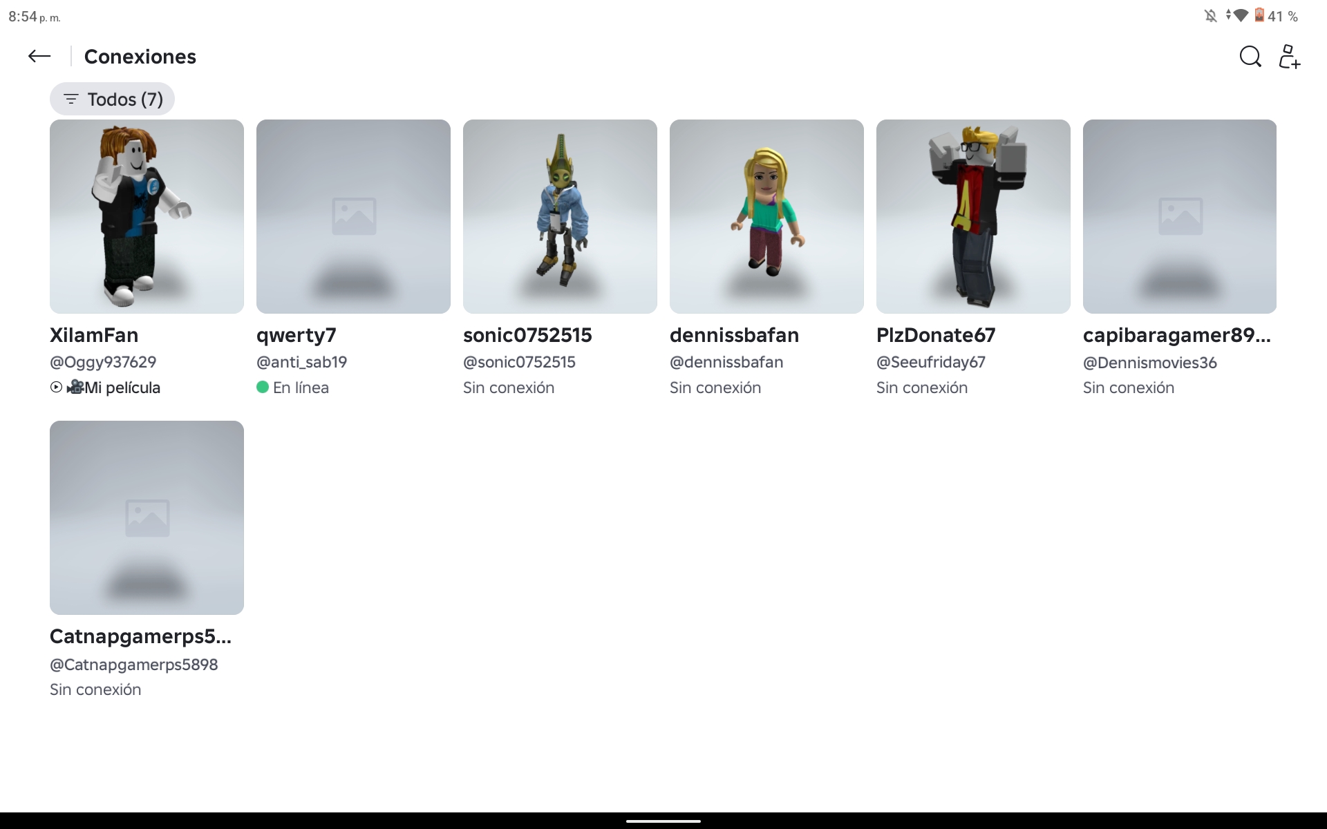 My friends ahorarobllx Blank Meme Template