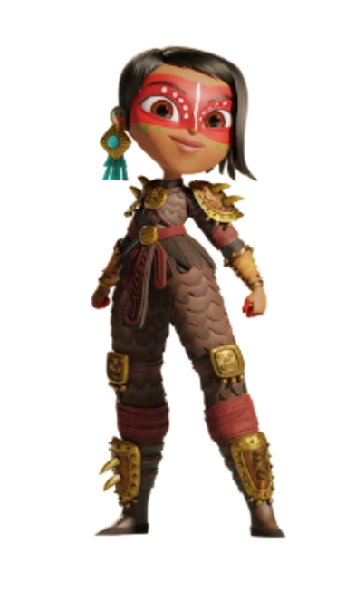 Princess Maya (Maya and the Three) Blank Meme Template