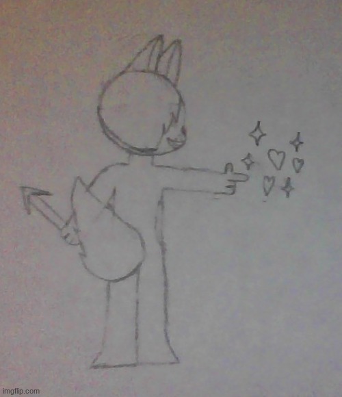 fixed it. rate my shitty pencilslop | made w/ Imgflip meme maker