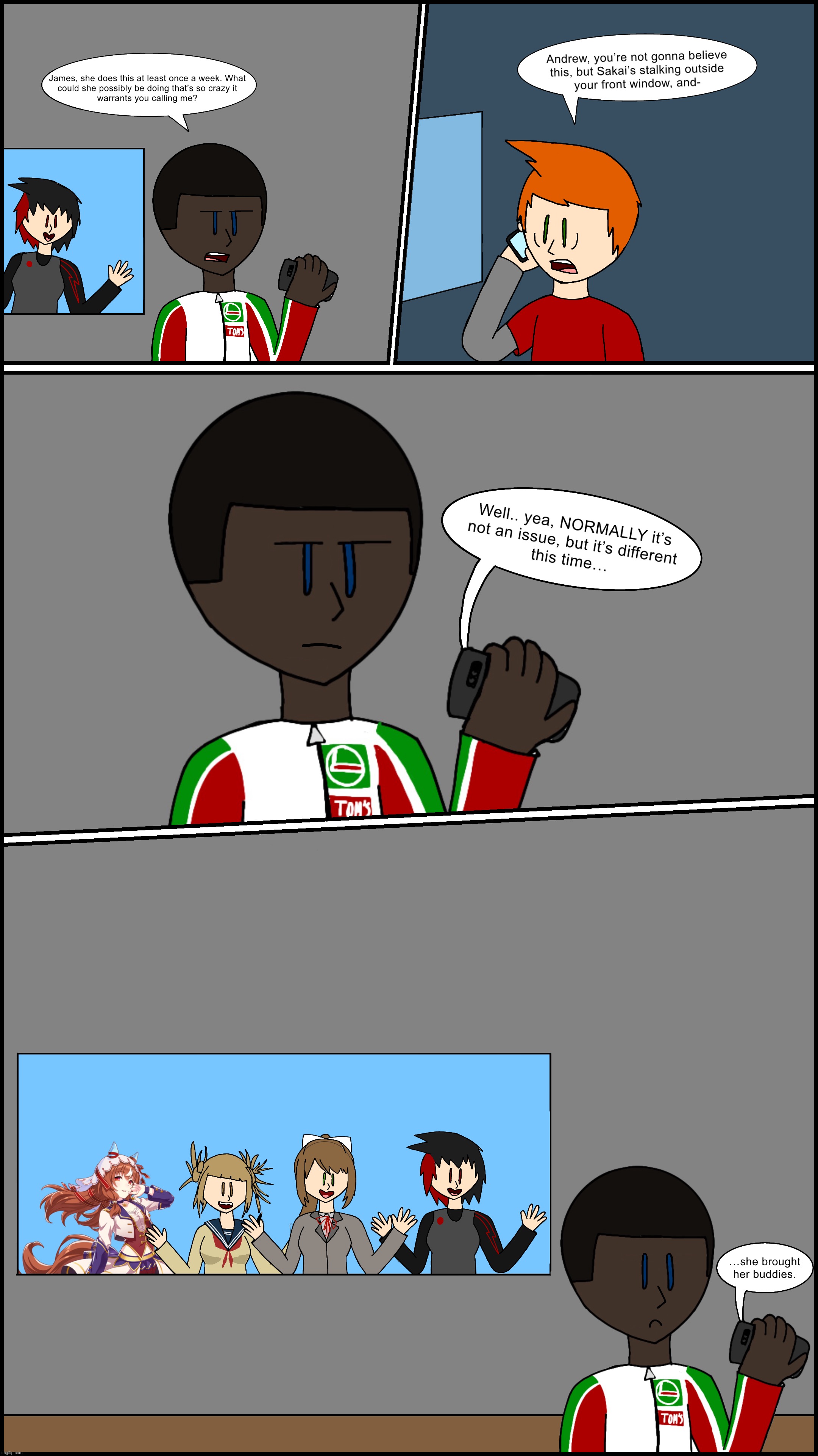 Happy Valentine's day y'all (I certainly know Andrew isn't enjoying his tho) | made w/ Imgflip meme maker