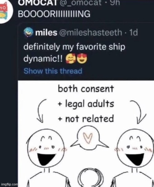 Ig bro.... | image tagged in omocat,why are you reading the tags | made w/ Imgflip meme maker