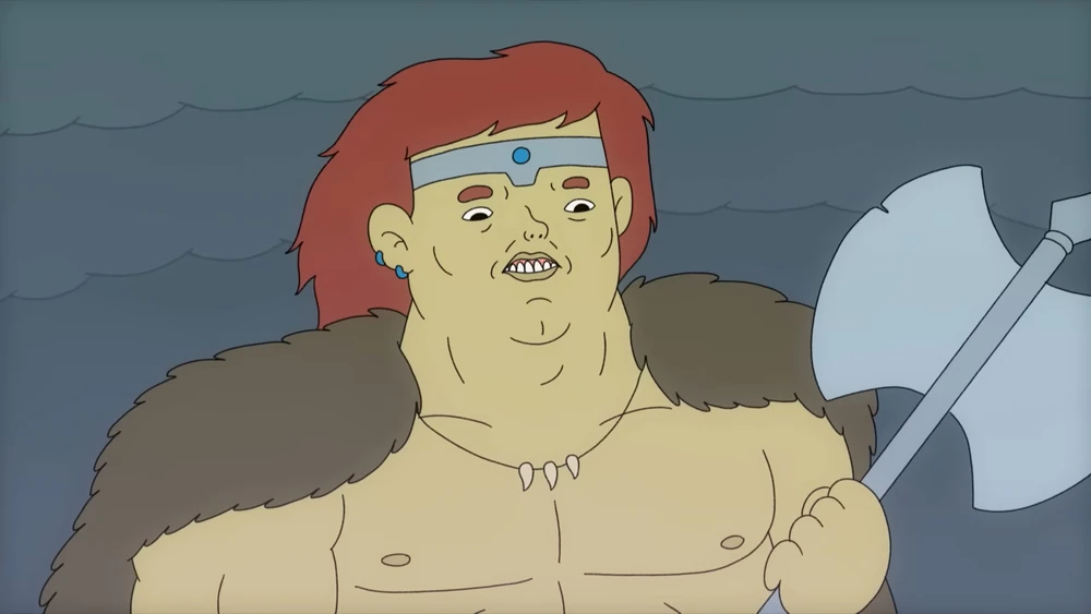 Chaotic Good Barbarian Blank Meme Template