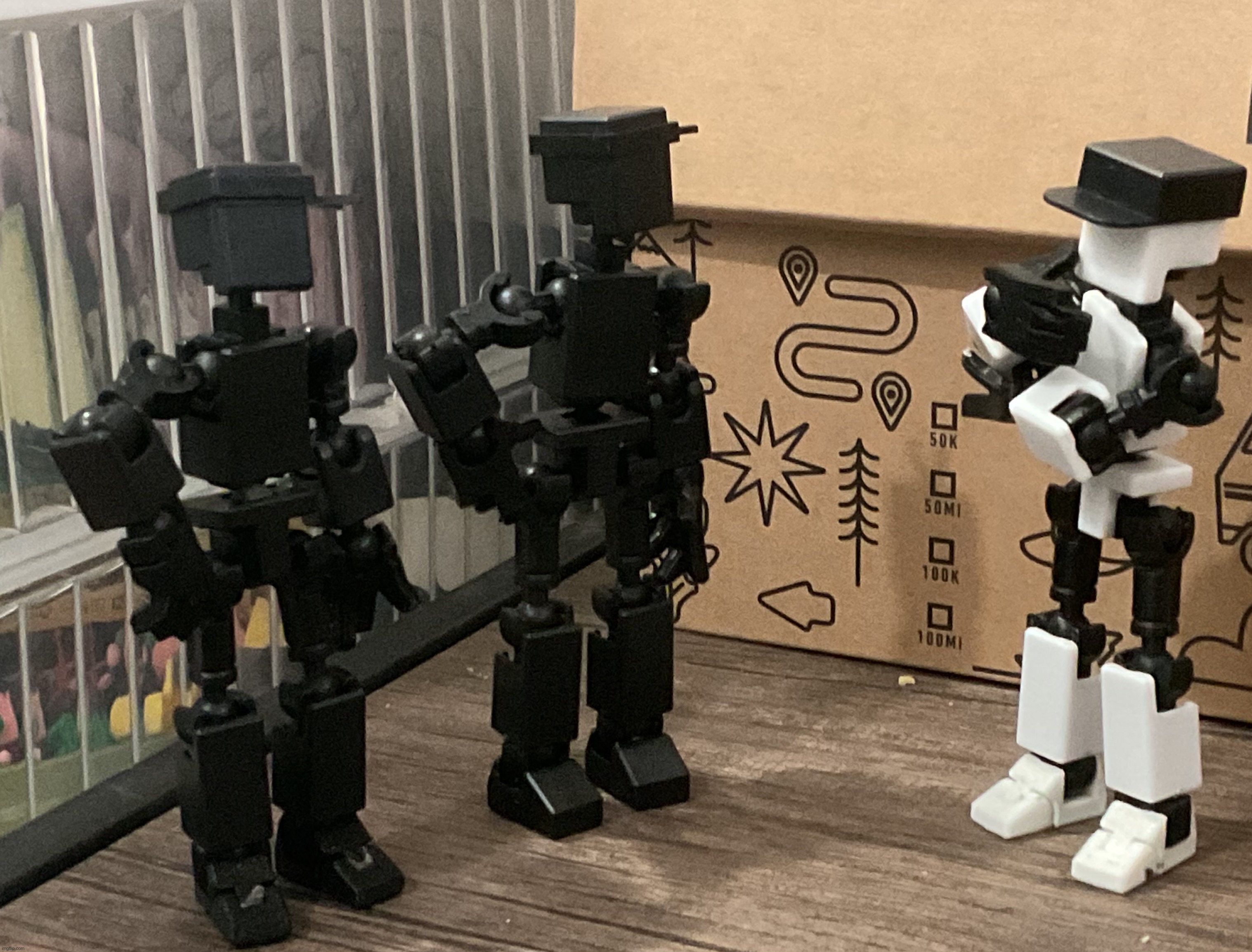 so yesterday i got a duplicate kuro as my birthday gift (shiro is confused) | made w/ Imgflip meme maker