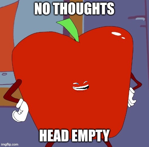NO THOUGHTS HEAD EMPTY | made w/ Imgflip meme maker