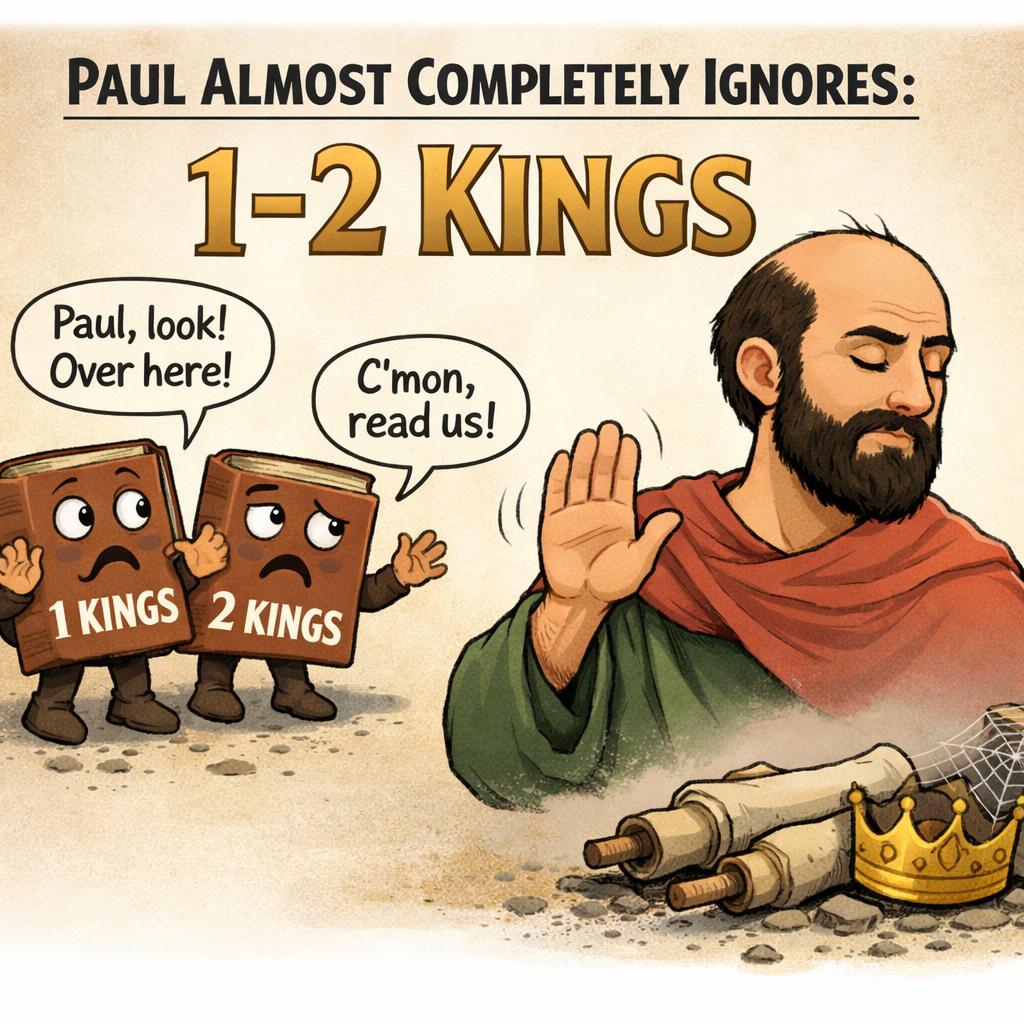 Paul ALMOST COMPLETELY IGNORES: 1–2 Kings Blank Meme Template