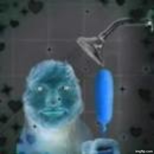 blue dog | image tagged in ed sheeran holding a corn dog in the shower | made w/ Imgflip meme maker