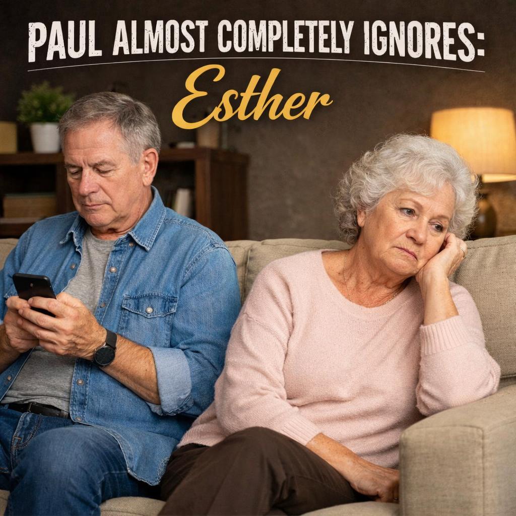 Paul ALMOST COMPLETELY IGNORES: Esther Blank Meme Template