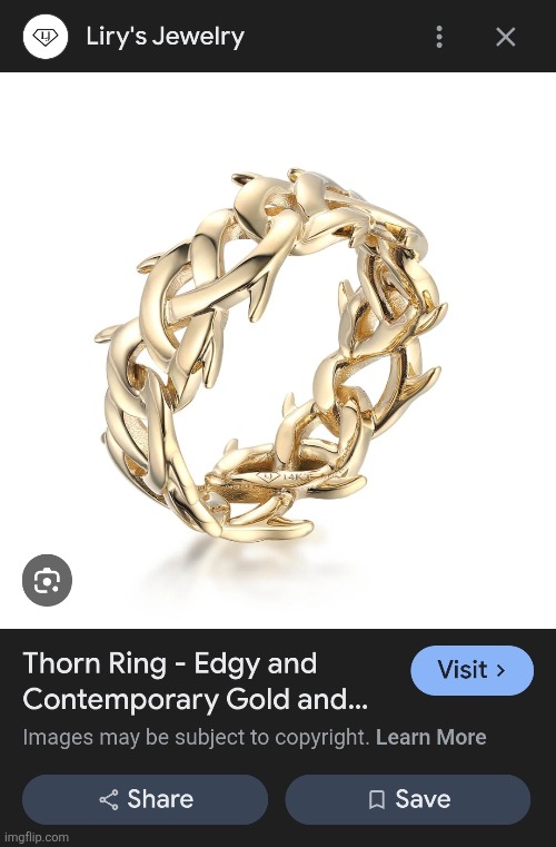 oh boy what a wonderful looking ring theres certainly nothing weird about it | made w/ Imgflip meme maker