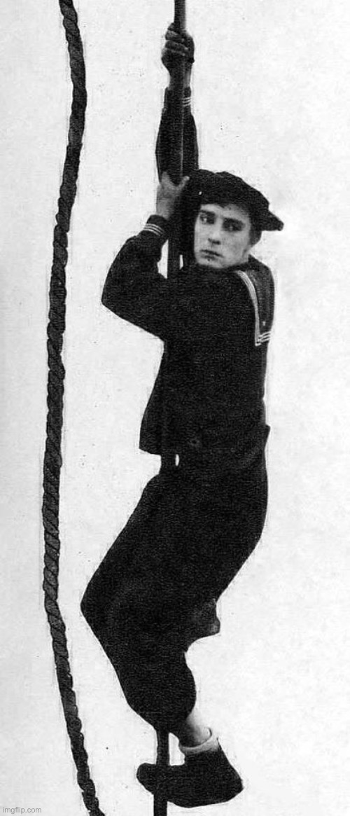 Buster keaton hooray | made w/ Imgflip meme maker