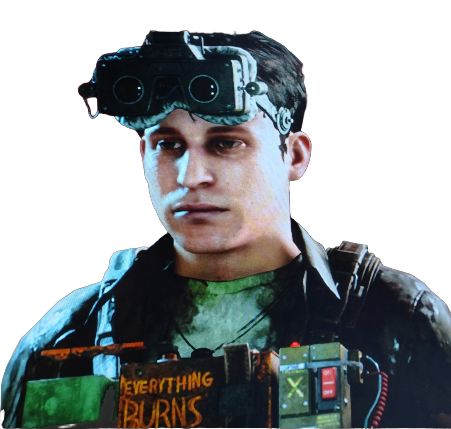 Adam From Outlast Trials Blank Meme Template