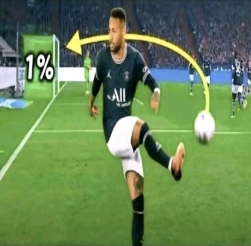 Neymar 1% goal | image tagged in neymar 1 goal | made w/ Imgflip meme maker