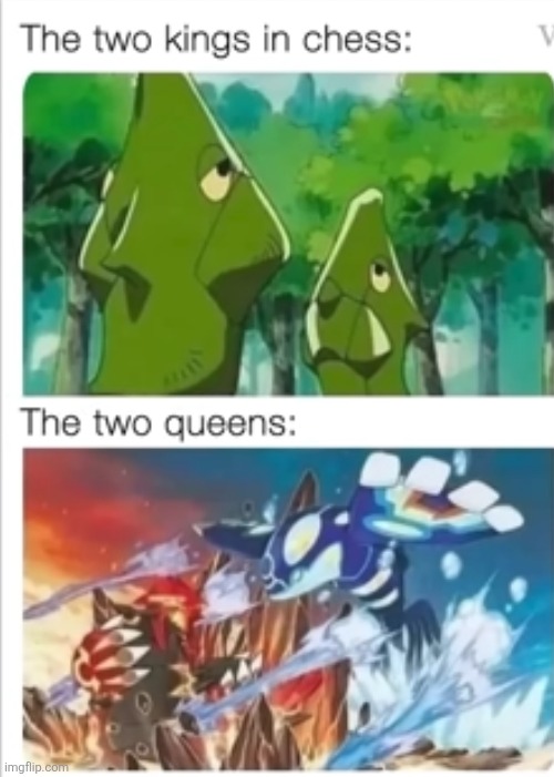 image tagged in memes,repost,pokemon,chess,metapod,kyogre | made w/ Imgflip meme maker