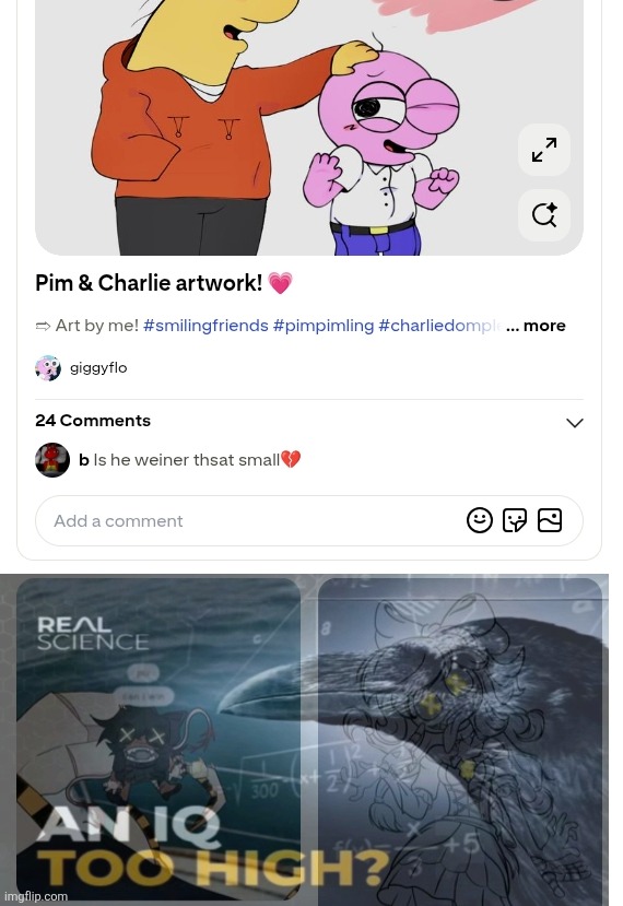 Yes my favorite smiling friends character, THE SOLVER OF THE ABSOLUTE FABRIC. THE EXPONENTIAL END. | made w/ Imgflip meme maker