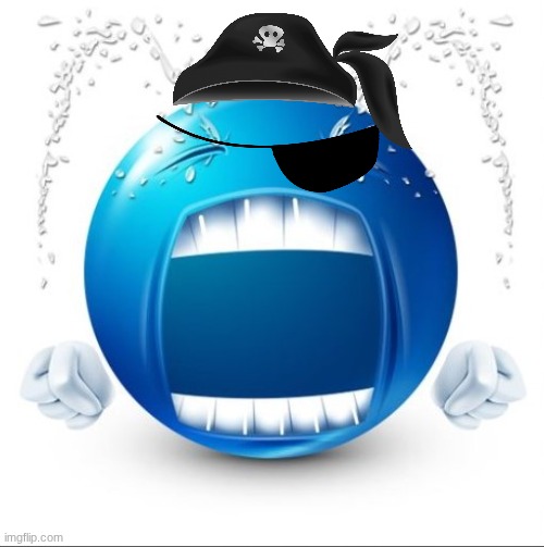 Crying Blue guy | image tagged in crying blue guy | made w/ Imgflip meme maker