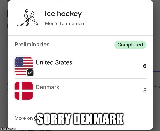 SORRY DENMARK | made w/ Imgflip meme maker