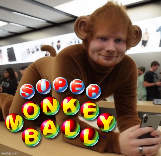 Monkey Ed Sheeran | image tagged in monkey ed sheeran | made w/ Imgflip meme maker