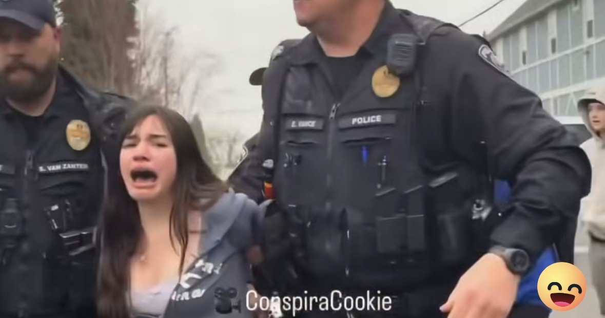 When the high school Anti-ICE protest goes wrong Blank Meme Template