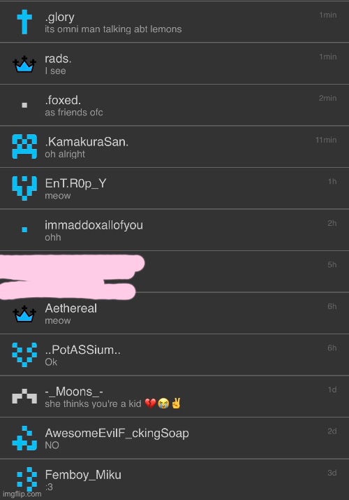 my mcs so tame | made w/ Imgflip meme maker