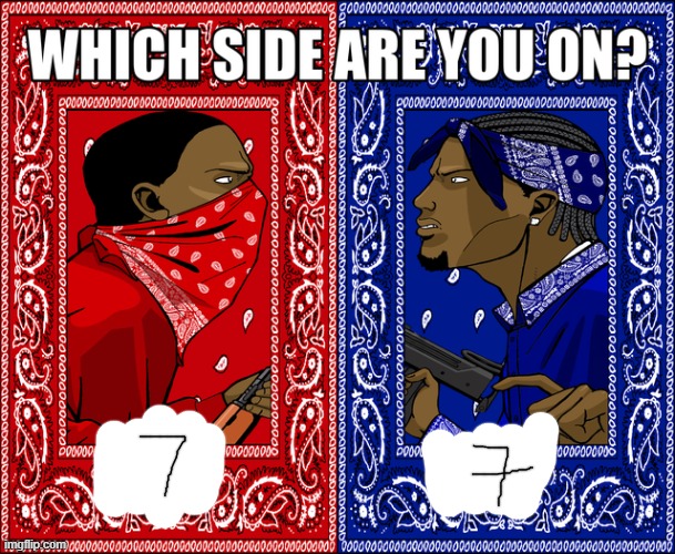 Line or no line? | image tagged in which side are you on,7,drawing | made w/ Imgflip meme maker
