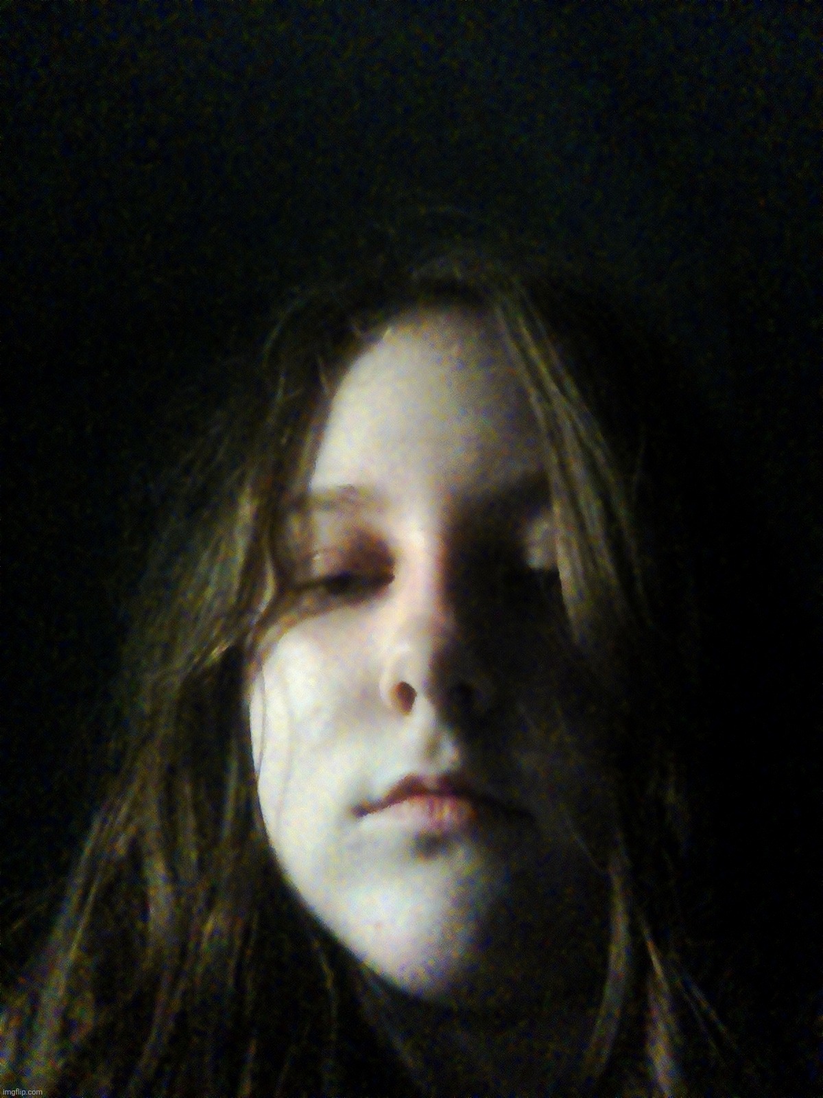 Odd stare Blank Meme Template