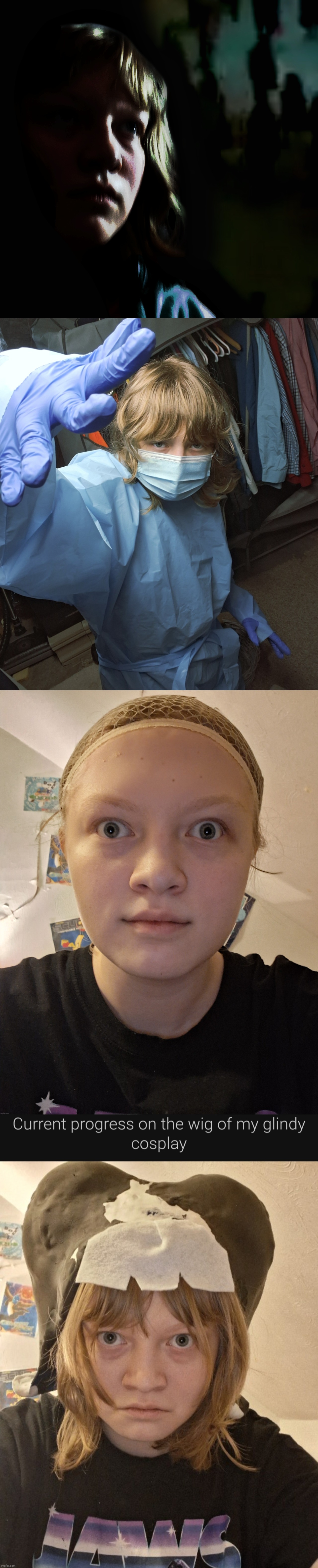 Same person btw | image tagged in nat stare | made w/ Imgflip meme maker