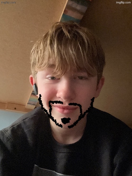 why's it look so good on him tho | image tagged in potassium stare | made w/ Imgflip meme maker