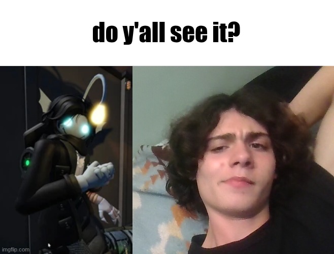 I lwky look like Sebastian Solace | do y'all see it? | image tagged in sebastian pressure | made w/ Imgflip meme maker