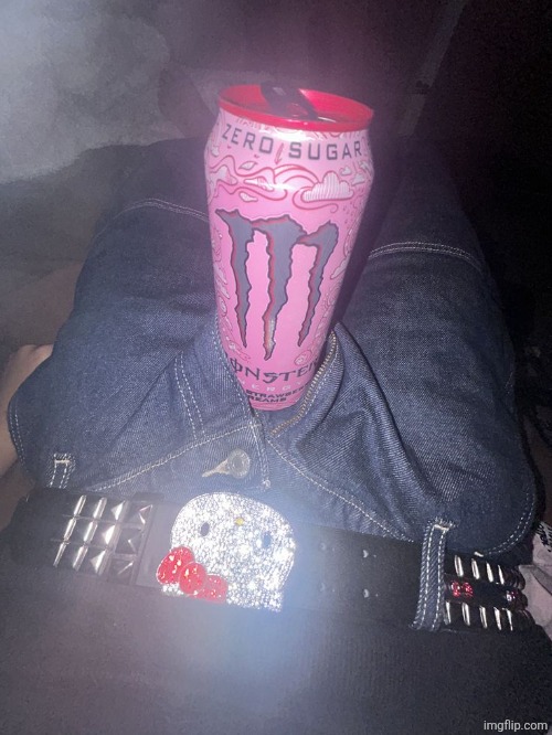 might not have a dih but I have a pink monster | made w/ Imgflip meme maker