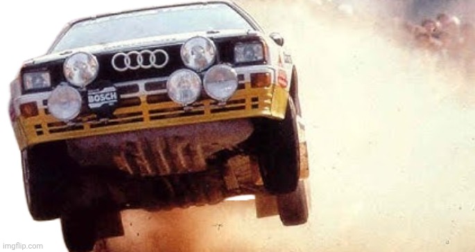 Audi Quattro Sport S1 E2 Groub B Rally Car | image tagged in audi quattro sport s1 e2 groub b rally car | made w/ Imgflip meme maker