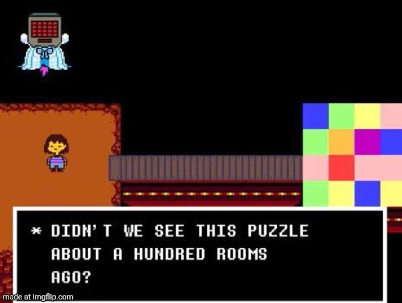 Didn't We See This Puzzle About A Hundred Rooms Ago? | image tagged in didn't we see this puzzle about a hundred rooms ago | made w/ Imgflip meme maker
