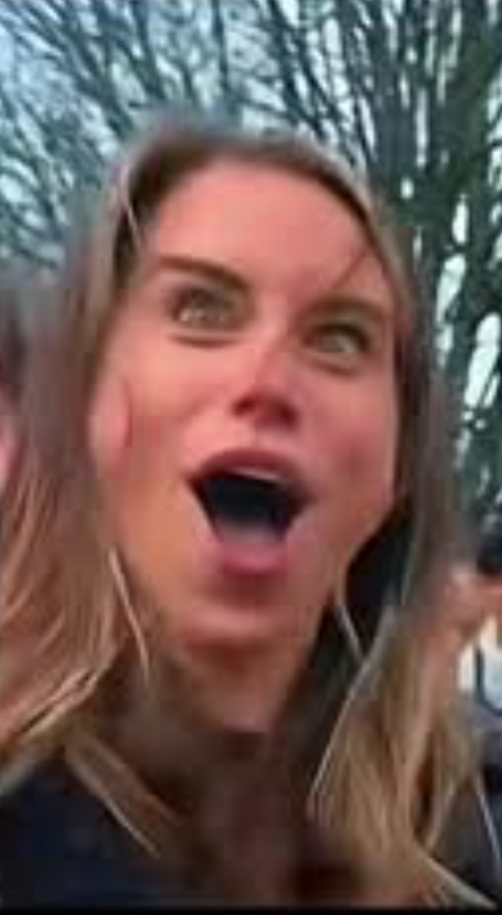 Triggered Karen Blank Meme Template