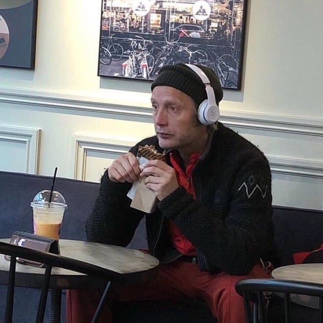 Mads Mikkelsen Blank Meme Template