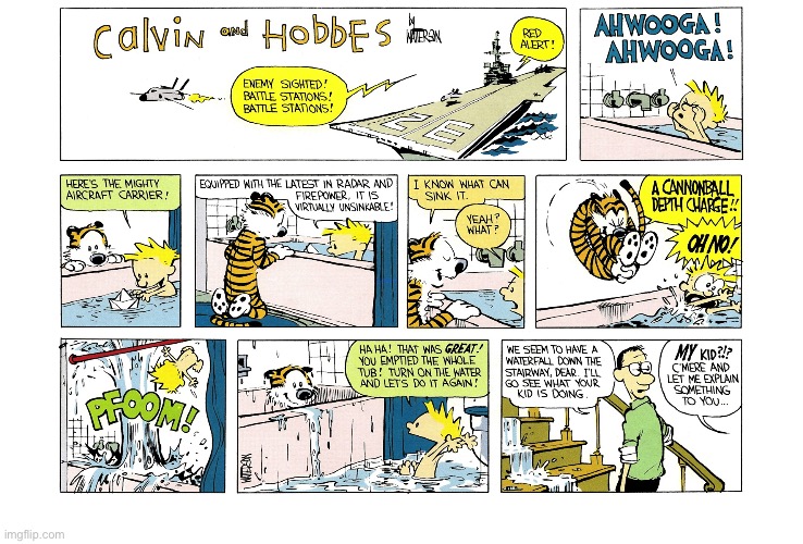 image tagged in calvin and hobbes,comics | made w/ Imgflip meme maker