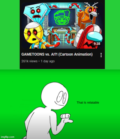 The only morally acceptable gametoons vid? | image tagged in sr pelo that is relatable,gametoons | made w/ Imgflip meme maker