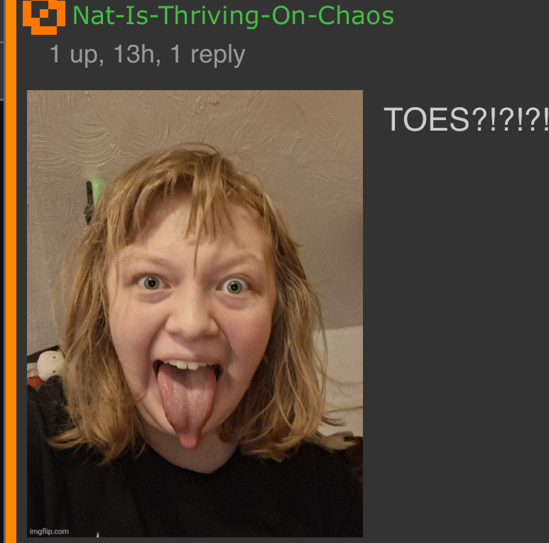 High Quality TOES?! Blank Meme Template