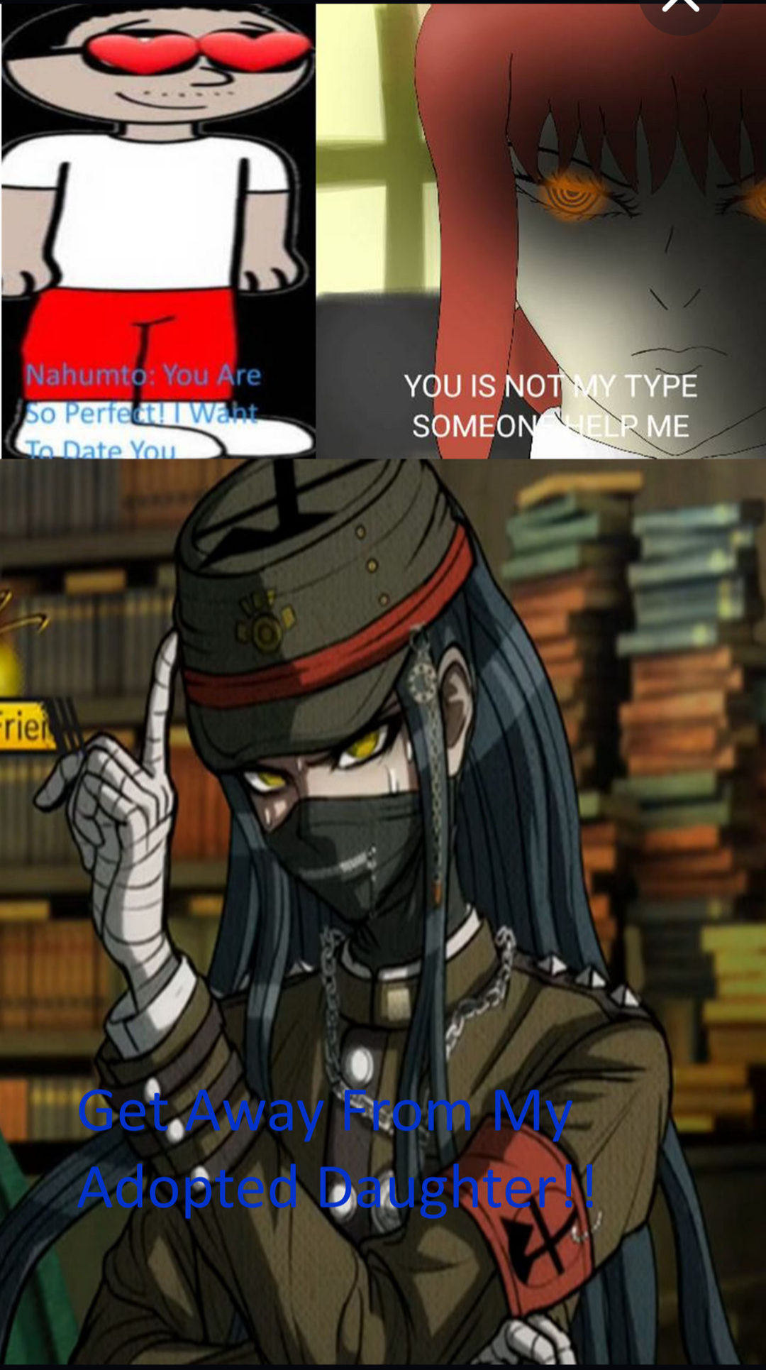 Ruin it!! Blank Meme Template