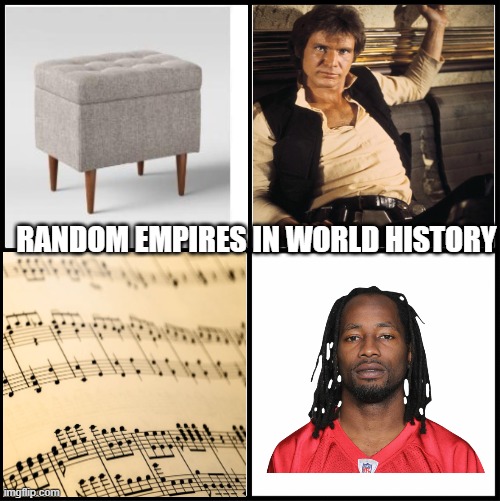 Random Empires | RANDOM EMPIRES IN WORLD HISTORY | image tagged in history | made w/ Imgflip meme maker