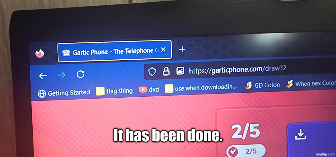 It has been done. | made w/ Imgflip meme maker