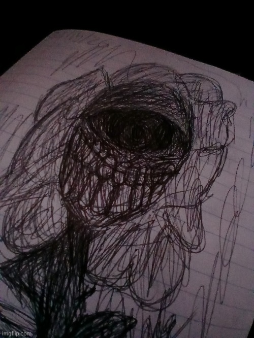 Gimme ideas on creepy things to draw next pls | made w/ Imgflip meme maker